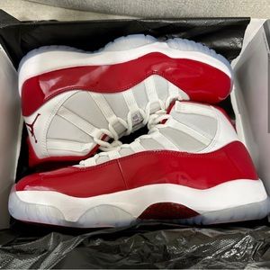 Cherry Red Jordan 11 (Shock Drop)